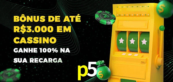 p5 melhor bônus de depósito